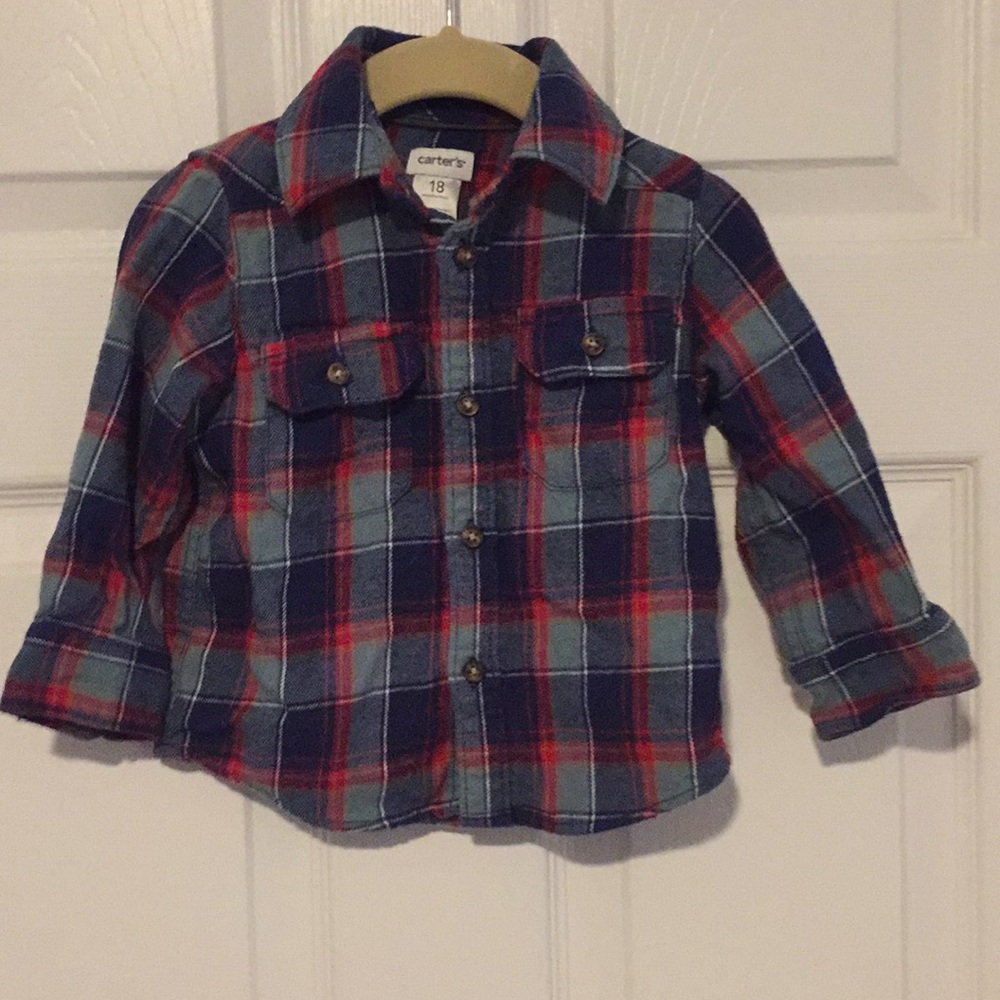 Carter’s 18m flannel